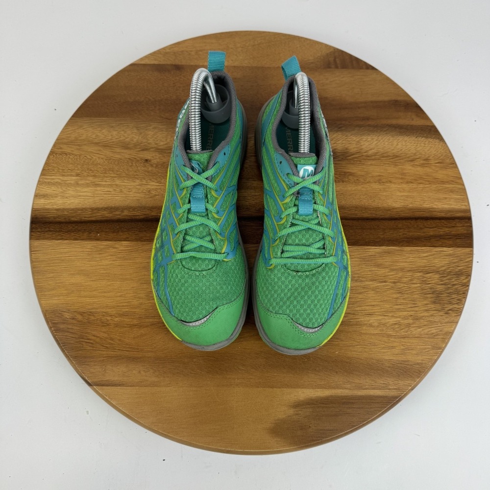 Womens Merrell Bare Access Arc 2 Green Barefoot Running Sneakers Size 8.5 M GUC - Picture 4 of 9